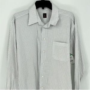 Robert Talbott Classic Men’s Shirting Black Checkered
